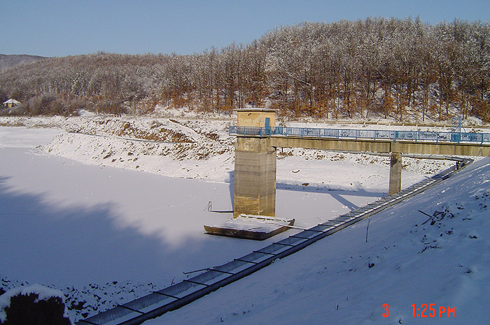 Gyngysoroszi, Toka stream Industrial Reservoir temporary bypass channel construction-fitting work